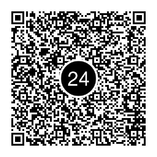 Charity organization QR-code for donating